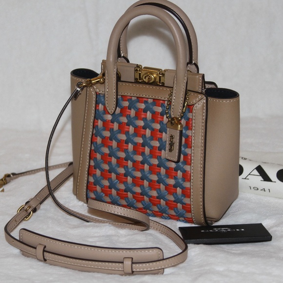 NWT COACH 1941 Troupe 16 Crossbody Bag Leather Purse Handbag - Picture 2 of 9